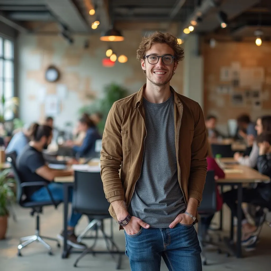 Fundador de startup fintech